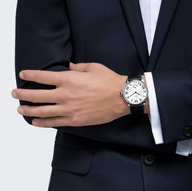 The outstanding replica Rotonde De Cartier W1556369 watches are designed for men.