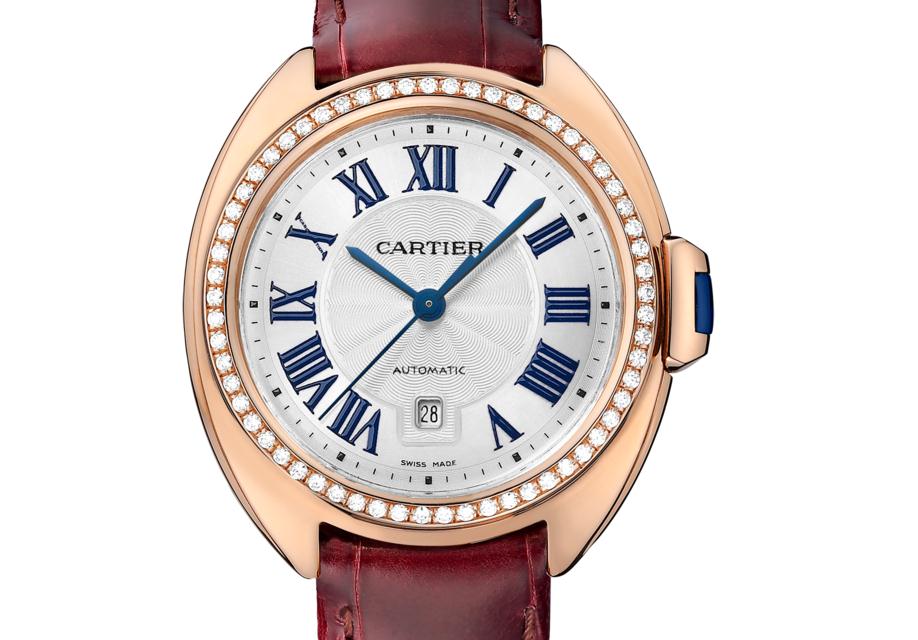 The 31 mm replica Clé De Cartier WJCL0047 watches have silver-plated dials.